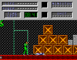 Cyber Shinobi screenshot 4 for Sega Master System